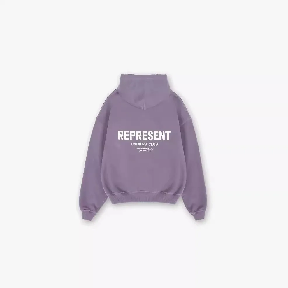Represent Icon Sunset Print Hooded Hoodie — Photo 4