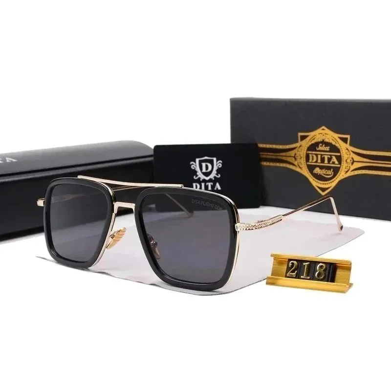 Christian Dior Logo Rectangular Sunglasses — Photo 15