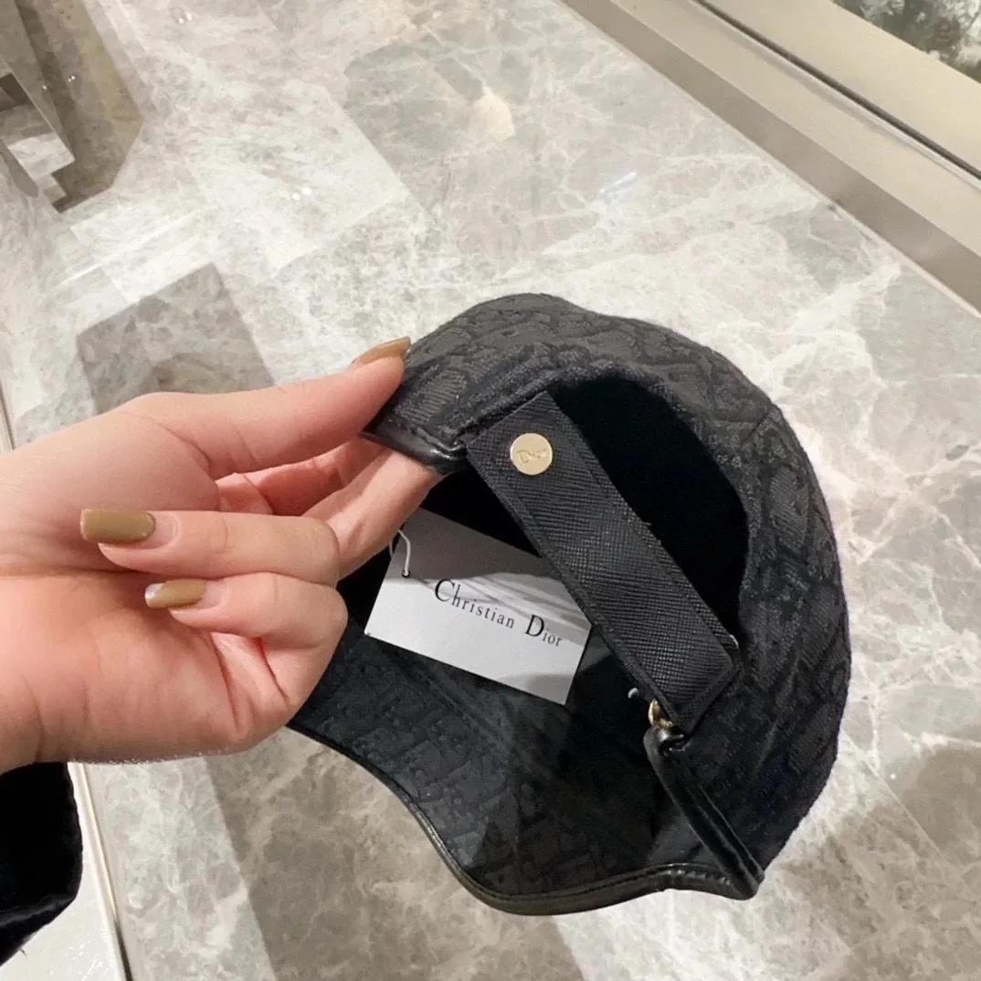 Dior Oblique Jacquard Baseball Cap — Photo 12