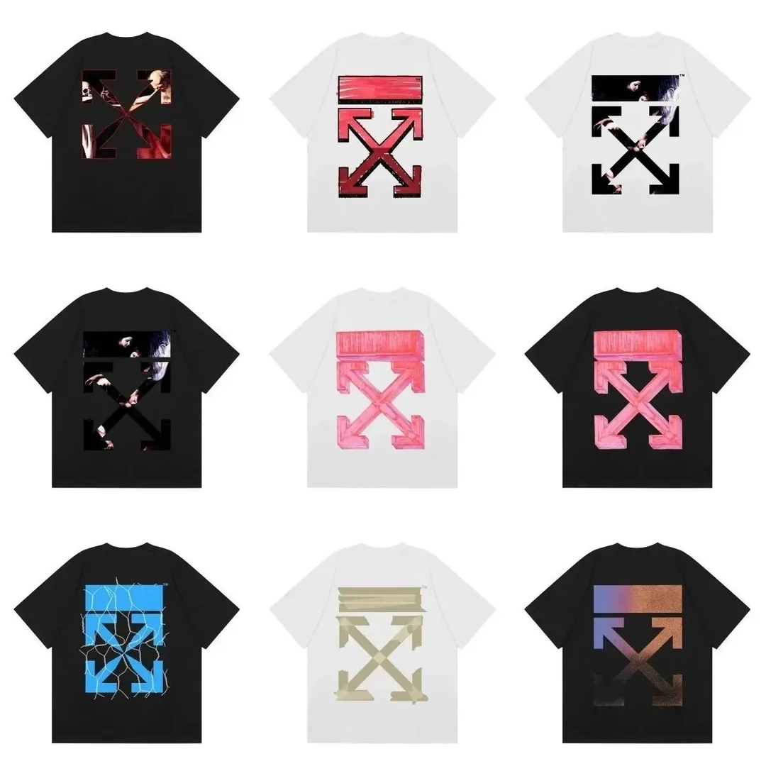 Off-White Diagonal Arrow Print T-Shirt Collection