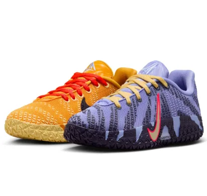Nike A'One White Basketball Shoes — Photo 14