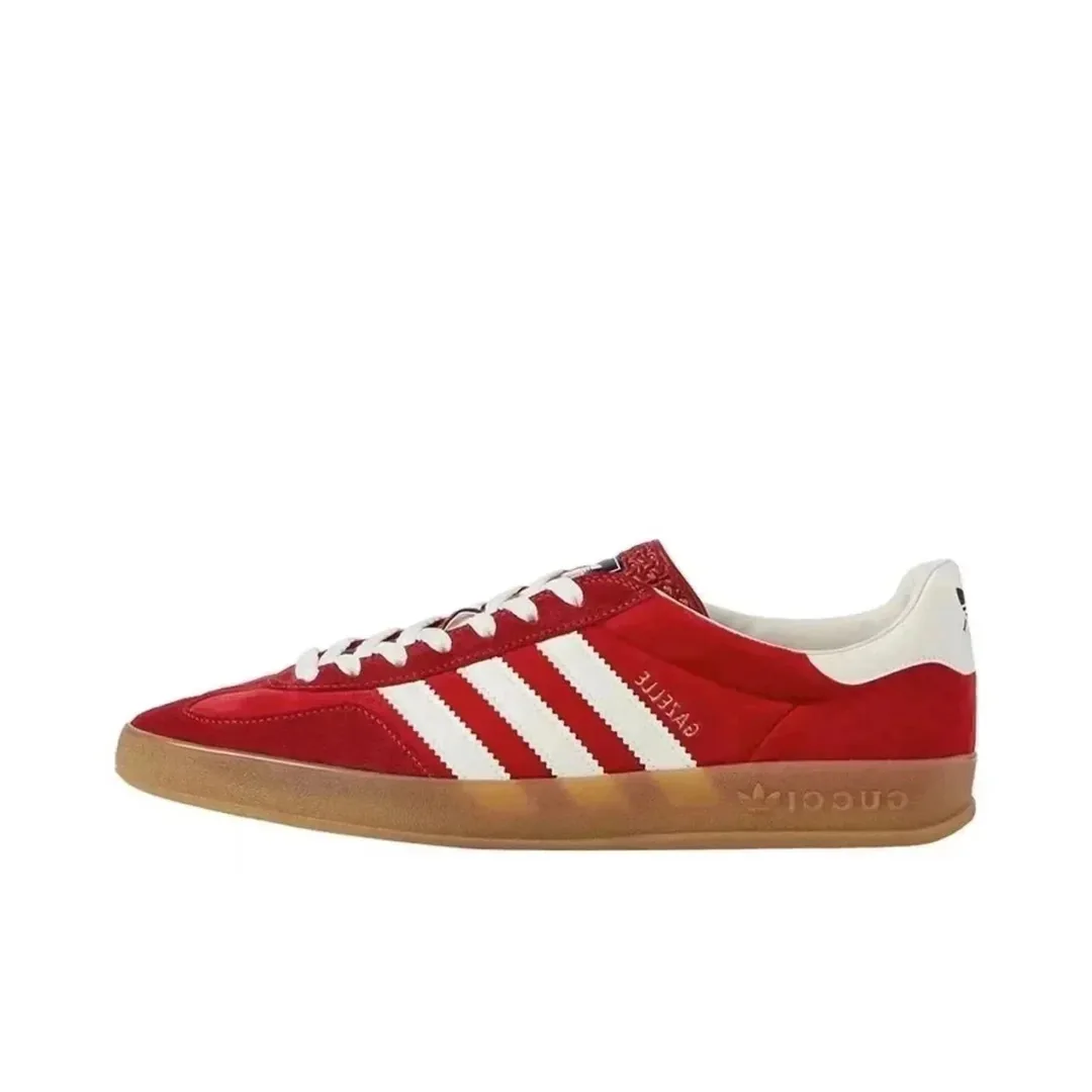Adidas Gazelle Beige Retro Running Shoes — QC