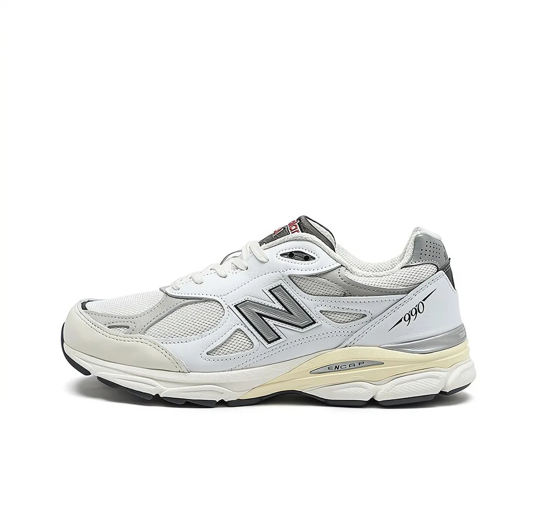 New Balance 990 Grey Dad Shoes — Photo 12