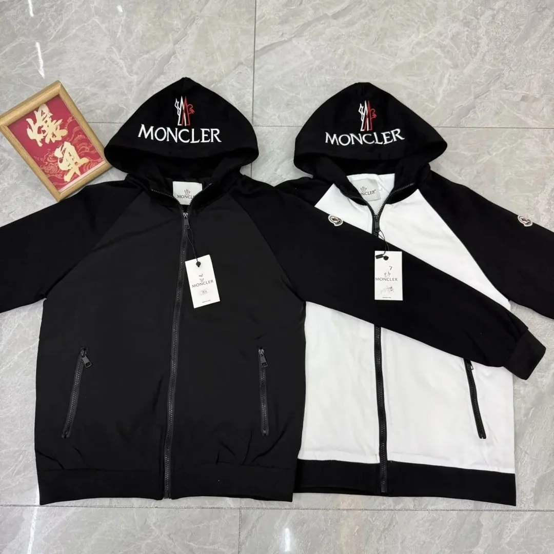 Embroidered Hooded Jacket