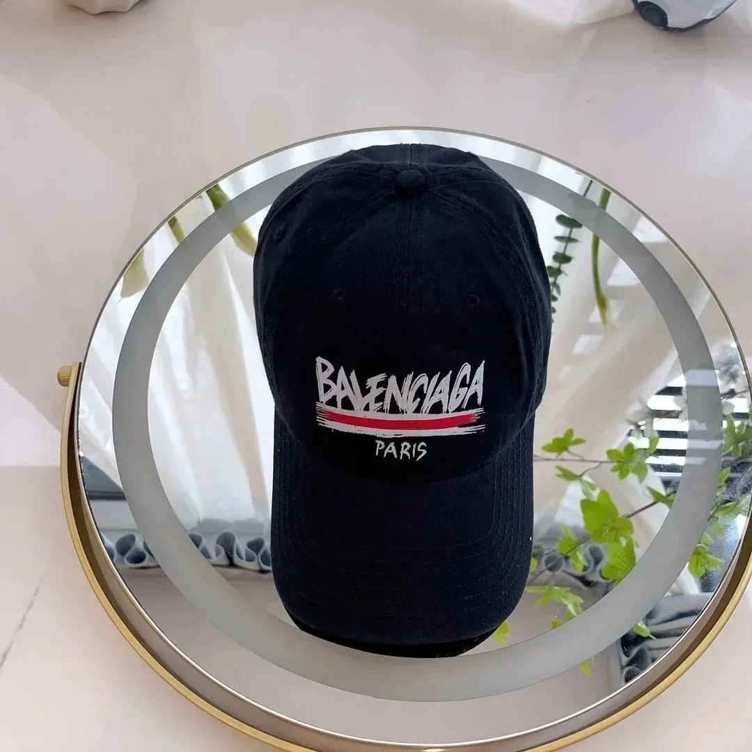 Balenciaga Allover Logo Baseball Cap — Photo 4