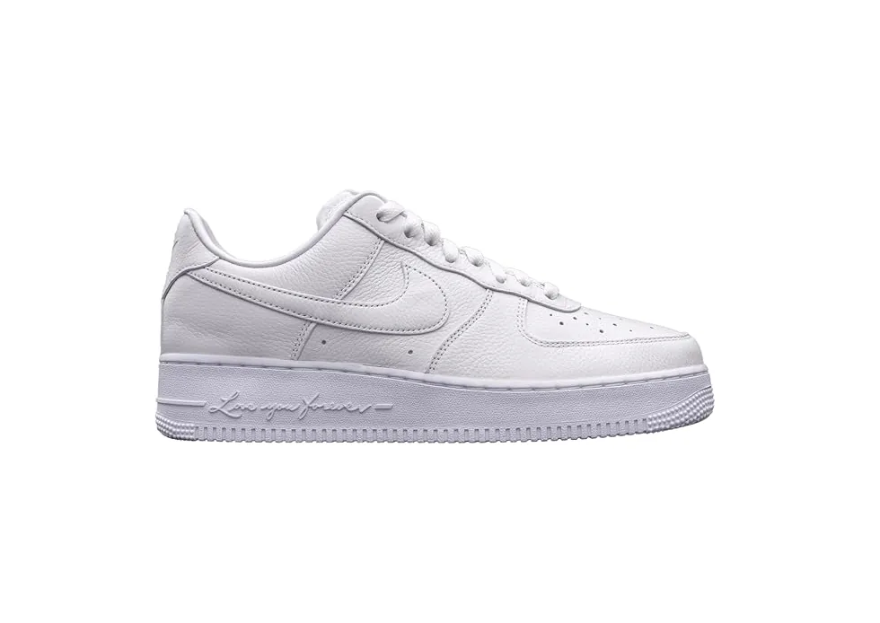 Nike Air Force 1 White Lace-Up Sneakers — Photo 4