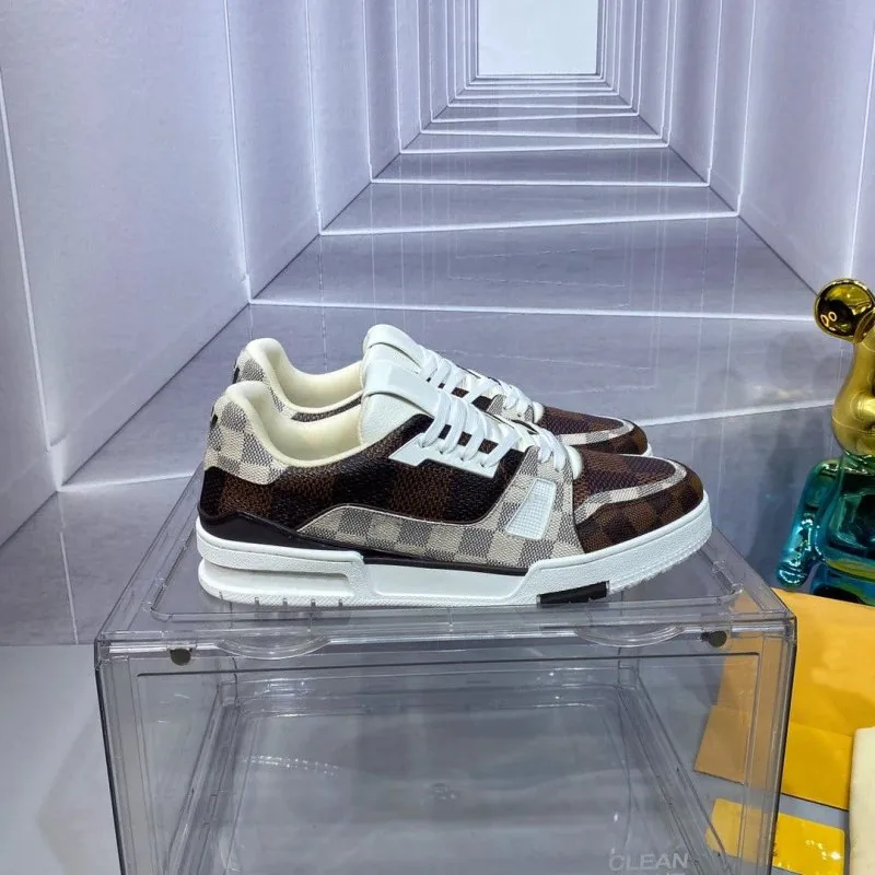 Louis Vuitton LV Trainer Denim Black Basketball Shoes — Photo 6