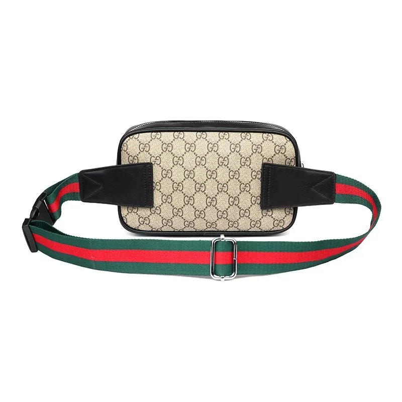 Gucci GG Supreme Web Stripe Belt Bag — QC