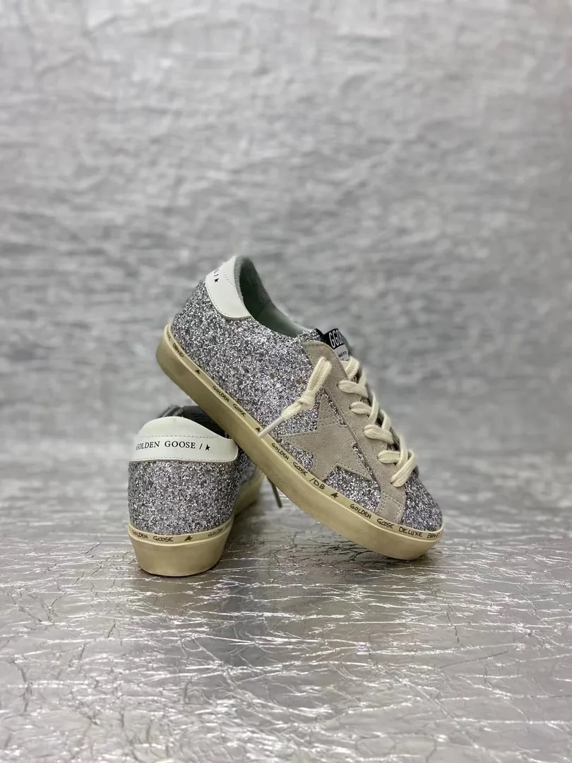 Golden Goose Super-Star Adidas Superstar Glitter Black — photo 4