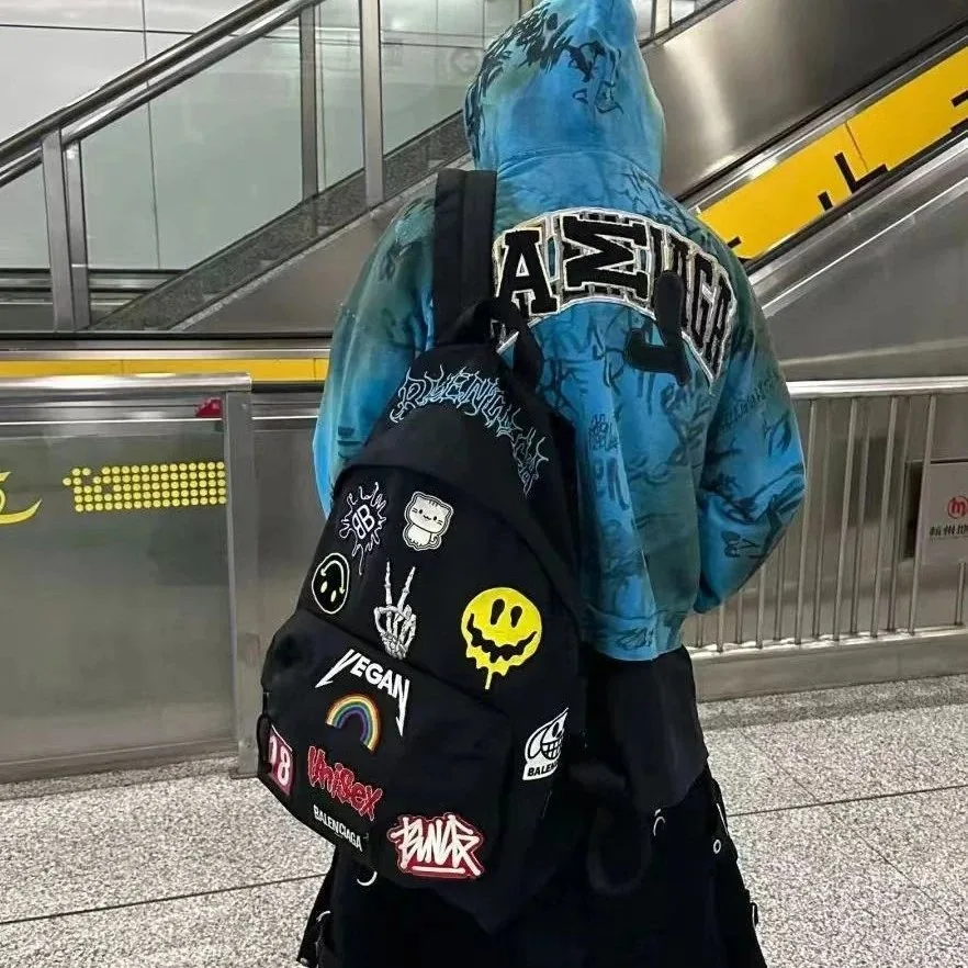Explorer Alien Logo Graffiti Backpack — photo 3