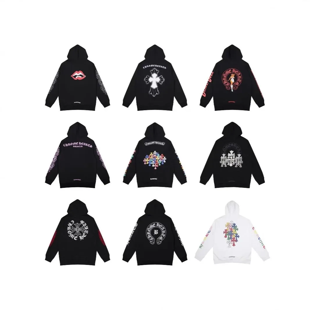 Chrome Hearts Cross Print Hoodie
