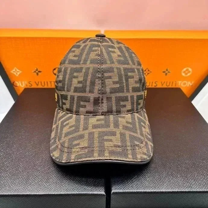 Fendi FF Monogram Baseball Cap — Photo 4
