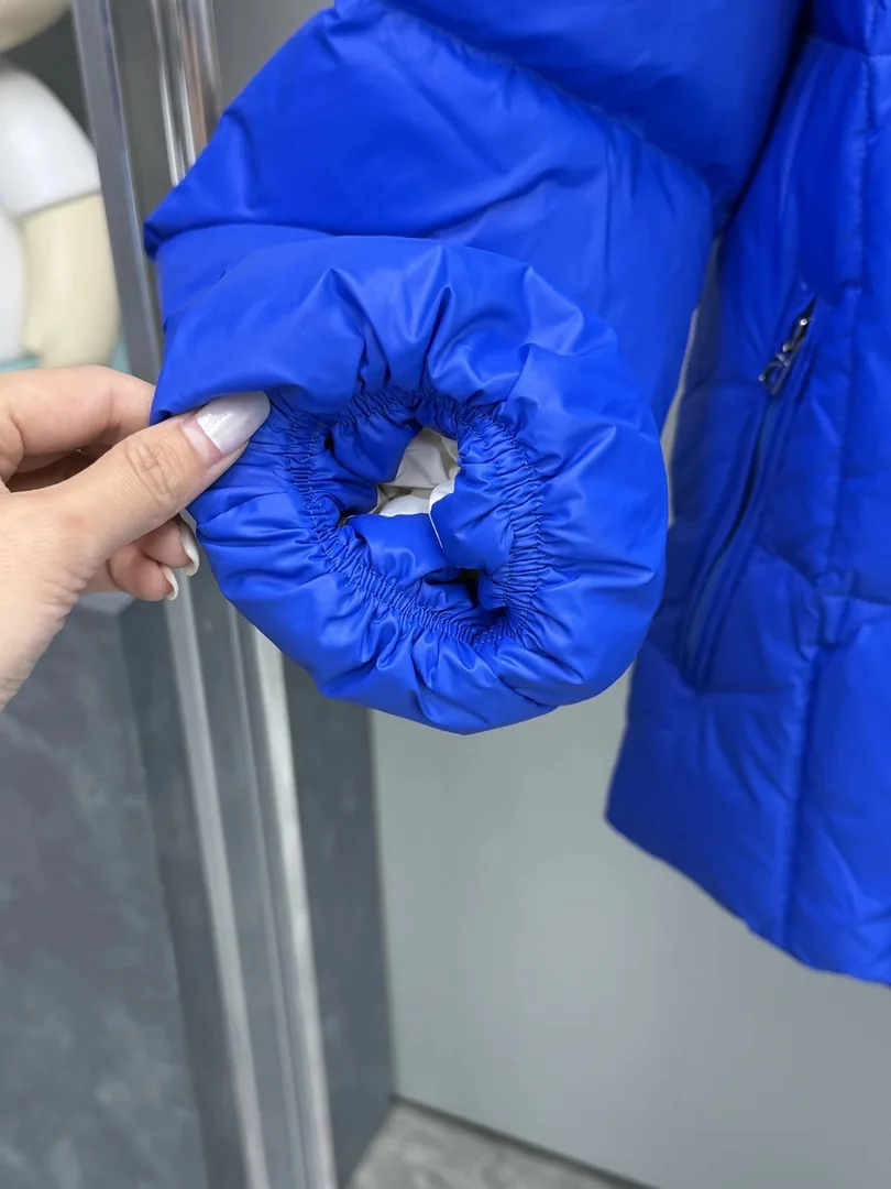 Double Breasted Hooded Puffer Down Jacket — photo 10