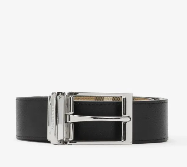 Burberry Reversible Check Belt — photo 4