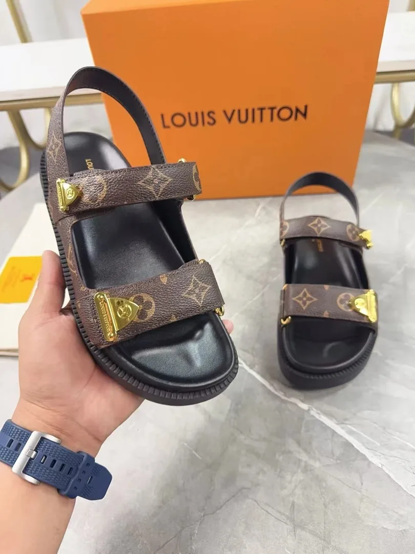 Leather Slides — photo 8