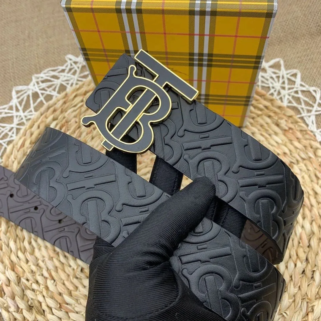 Leather Reversible Letter Belt — photo 6