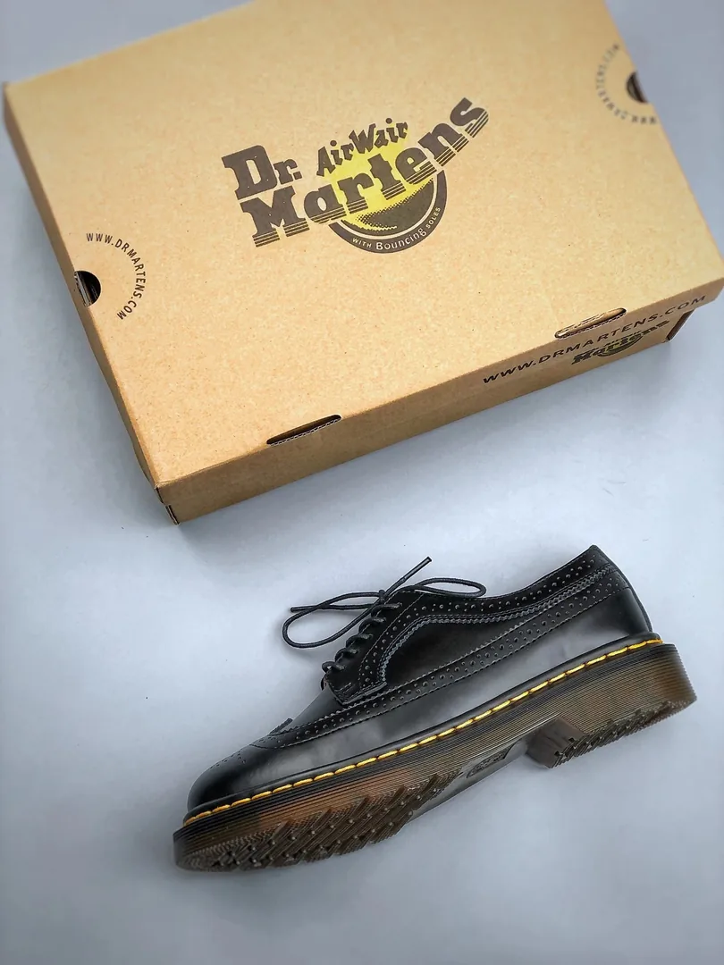 Dr. Martens Dr. Dr. Brogue Leather Shoes — Photo 4