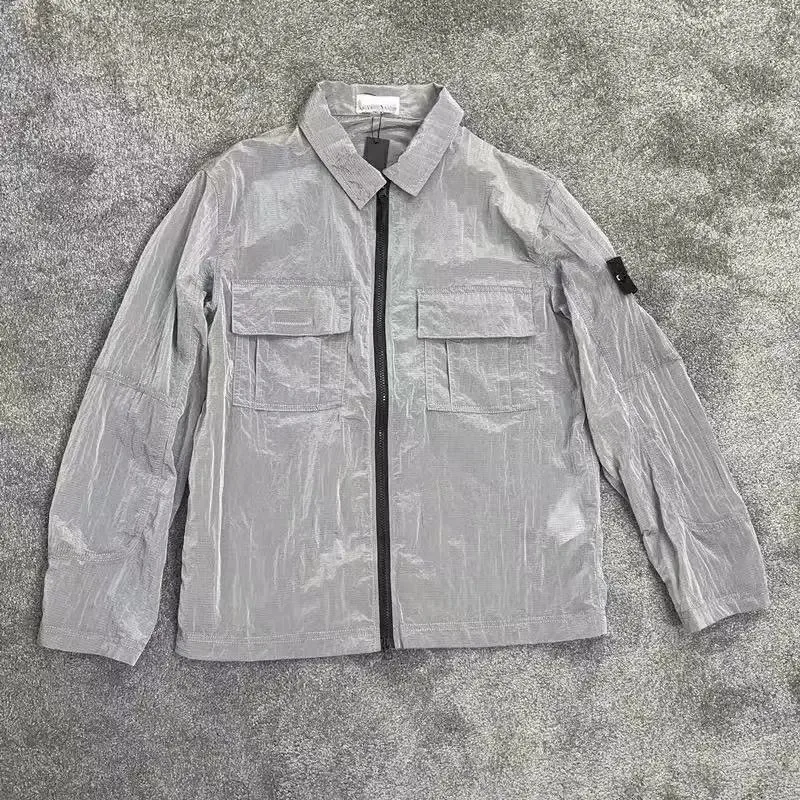 Stone Island Metallic Nylon Jacket — photo 6