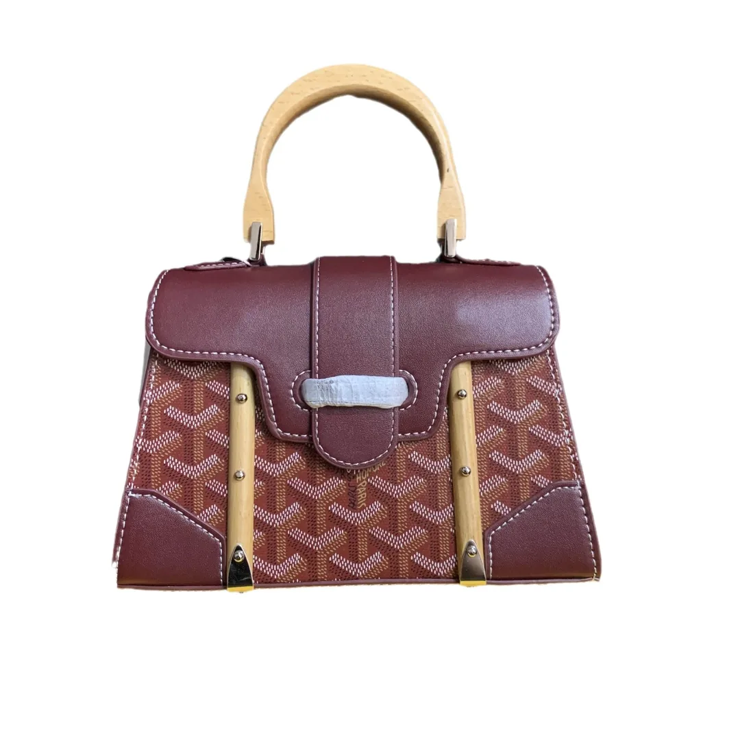 Wood Handle Crossbody Bag — photo 5