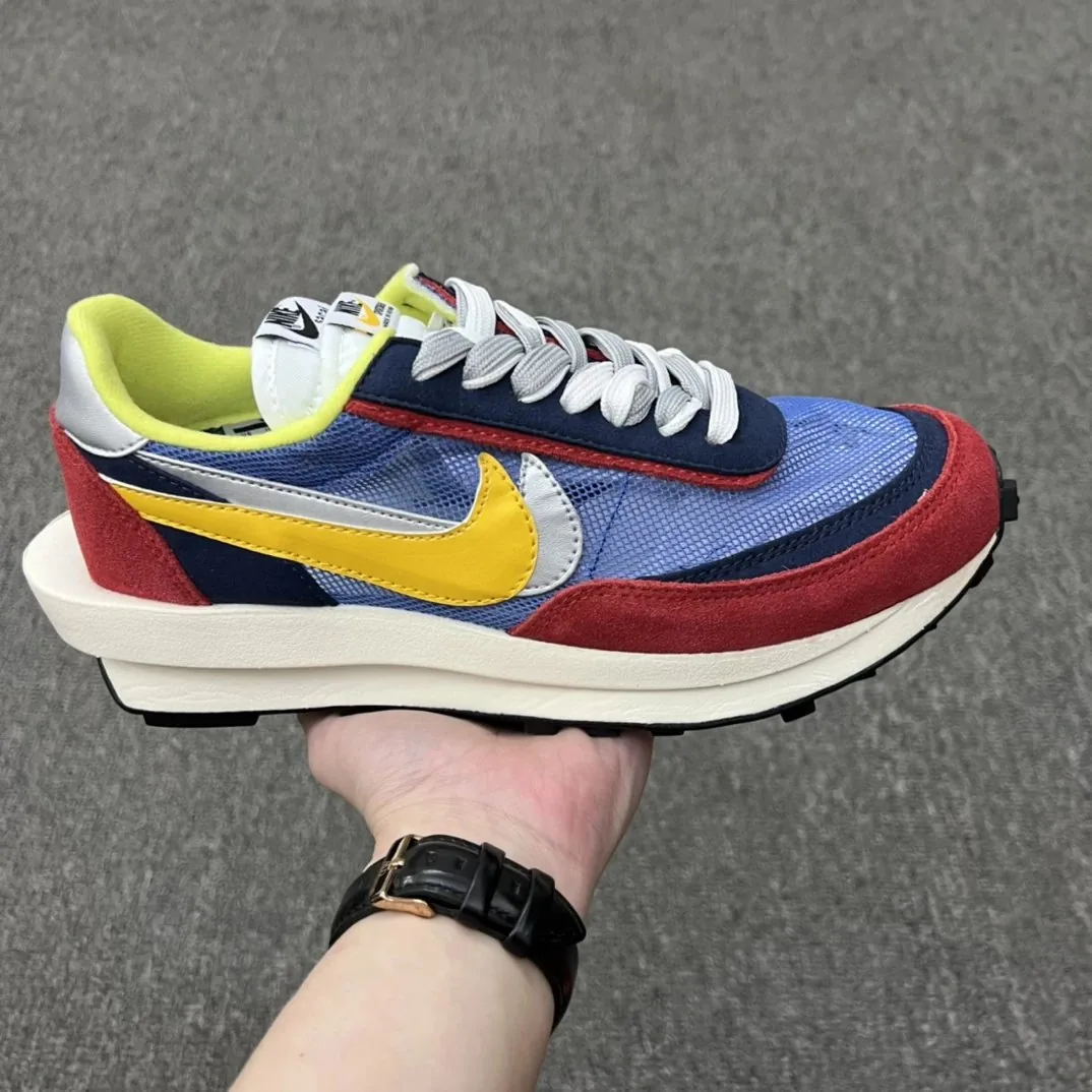 Nike LDWaffle (Sacai) Grey Yellow Sacai Vapor Waffle — Photo 12