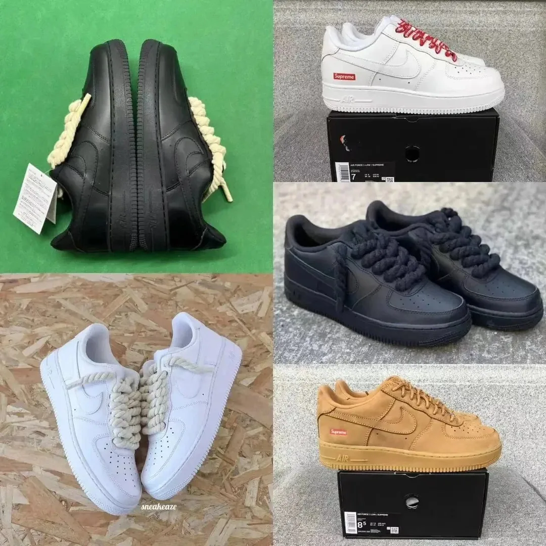 Nike Air Force 1 Low-Top Summer Sneakers