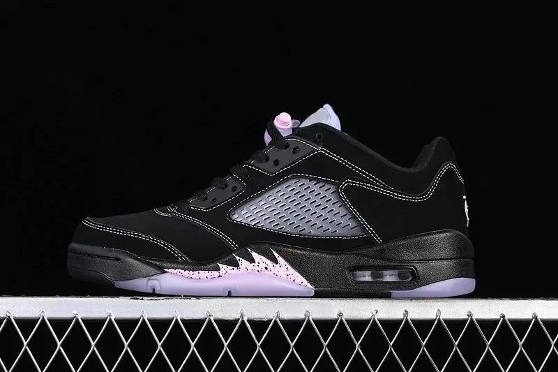 Jordan 5 Black Court Trainers — Photo 10