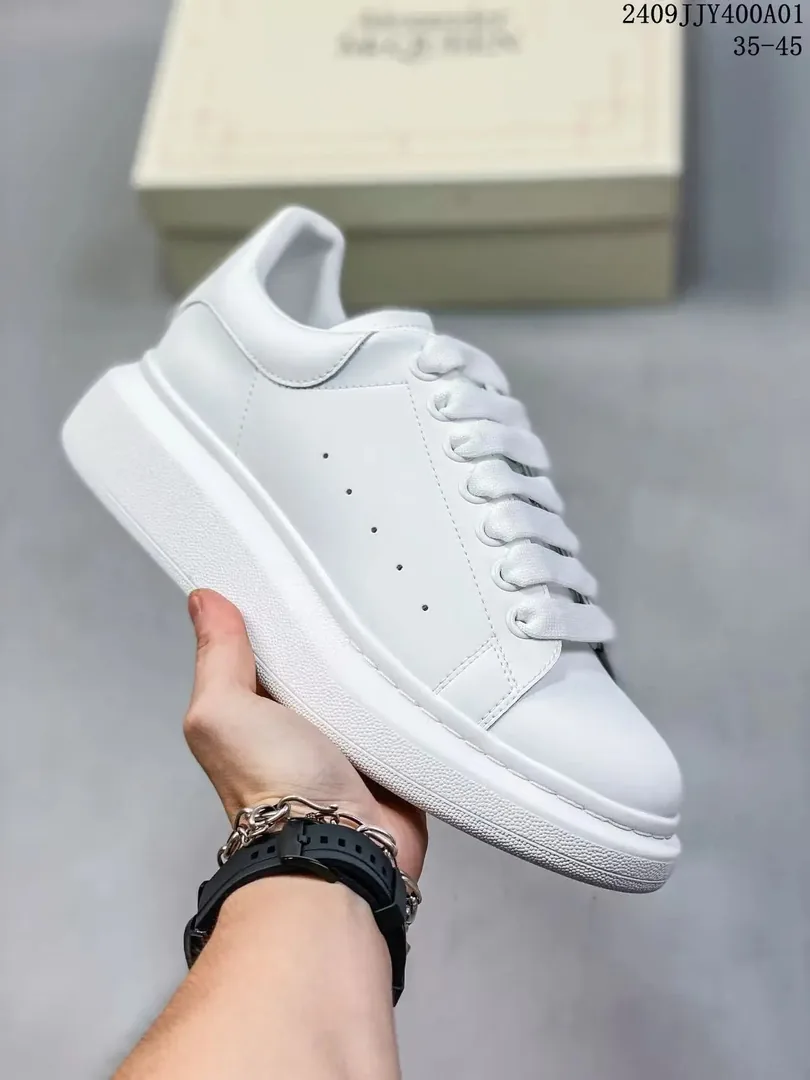 Alexander McQueen Oversized Sneaker White Platform Sneakers — Photo 4