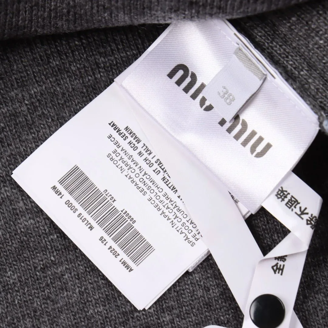 Miu Miu Layered Cashmere Wool Sweater — Photo 4