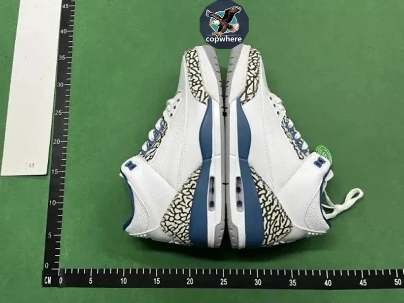 Air Jordan 3 White Sneakers — QC