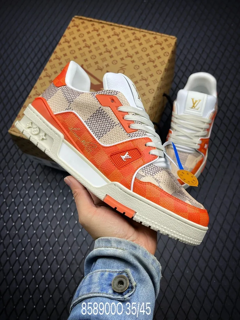 Louis Vuitton LV Trainer Low-Top Sneakers