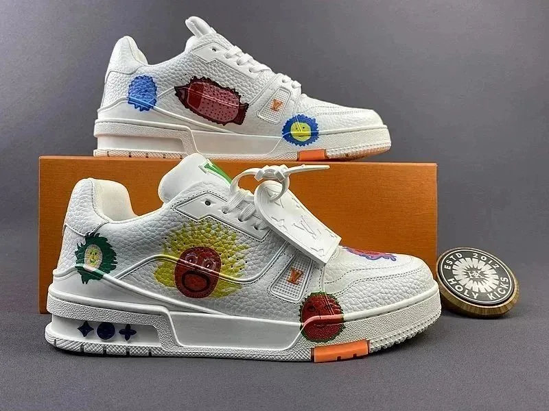 Louis Vuitton LV Trainer White Trainers — Photo 8