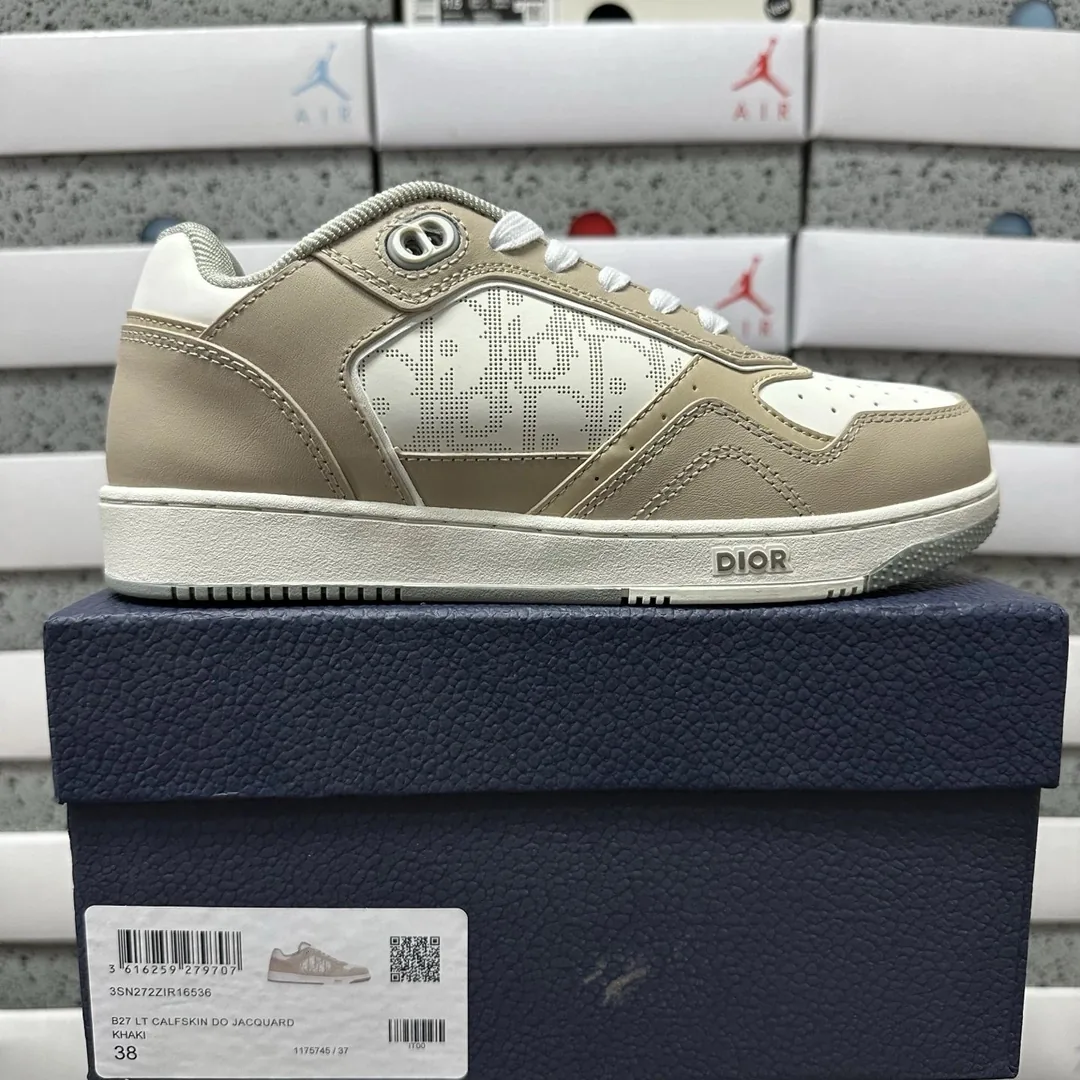 Dior B27 Black White Low Sneakers — Photo 3