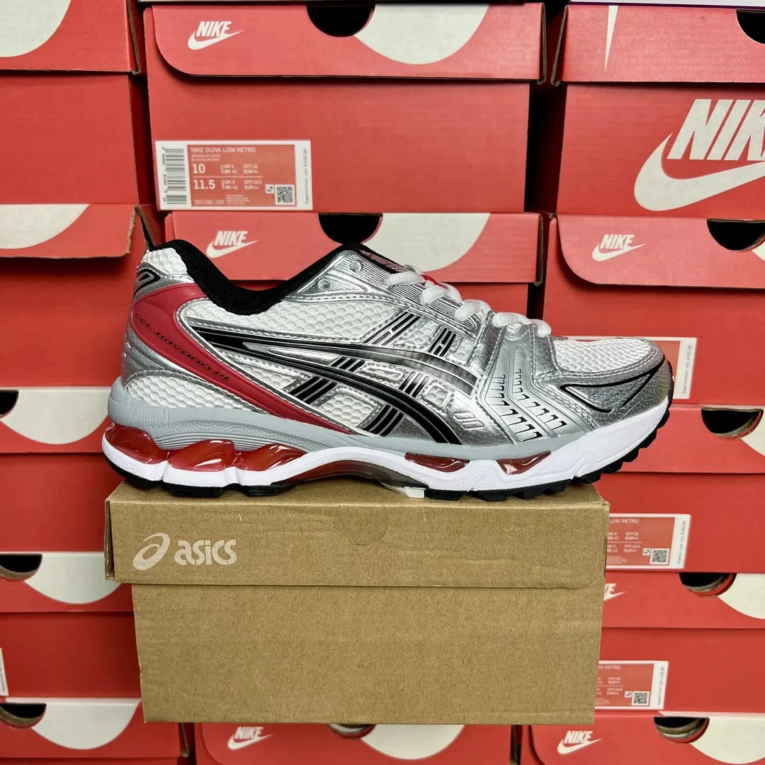 Asics Gel-Kayano 14 Kinetic Grey Runners — QC