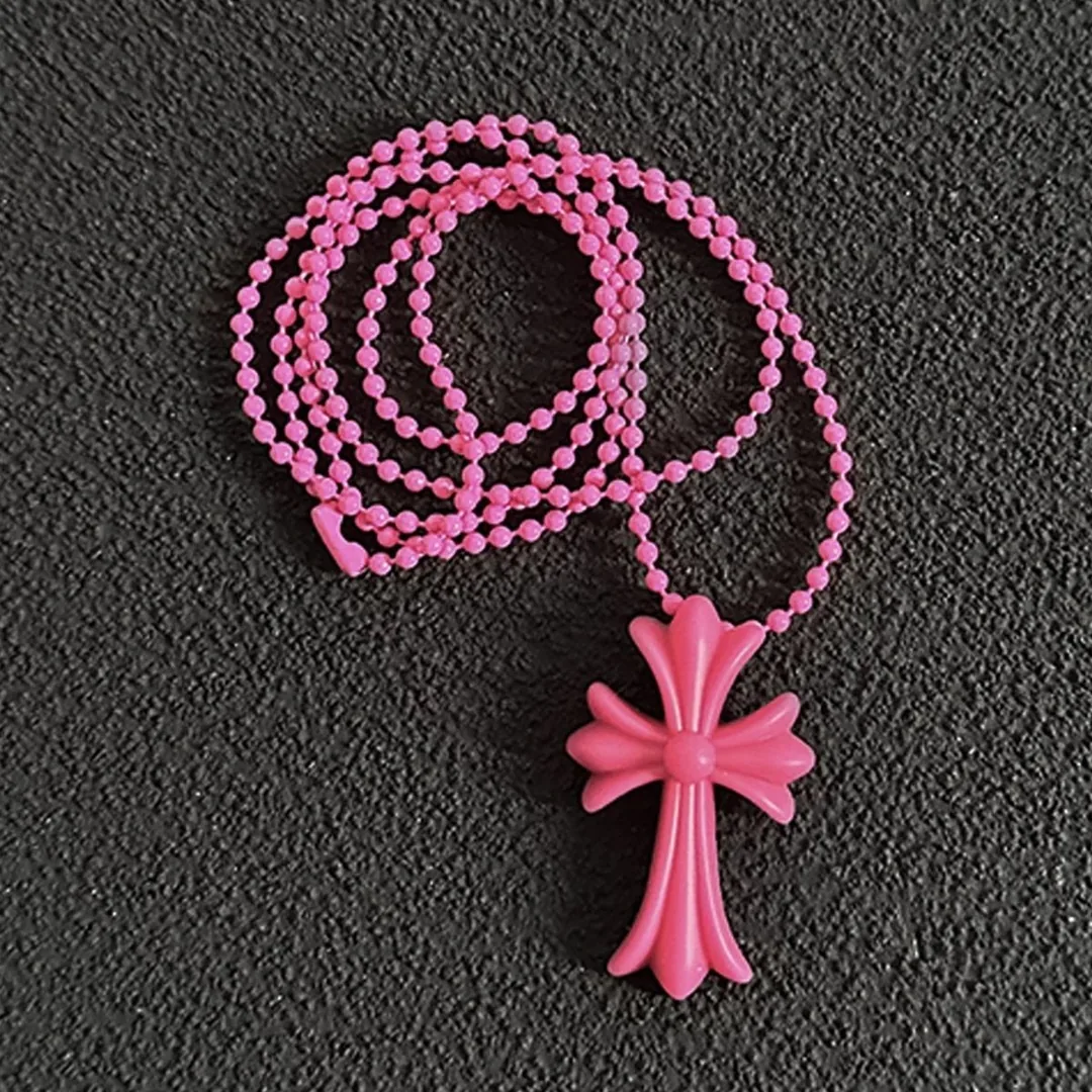Chrome Hearts Resin Cross Necklace — Photo 14