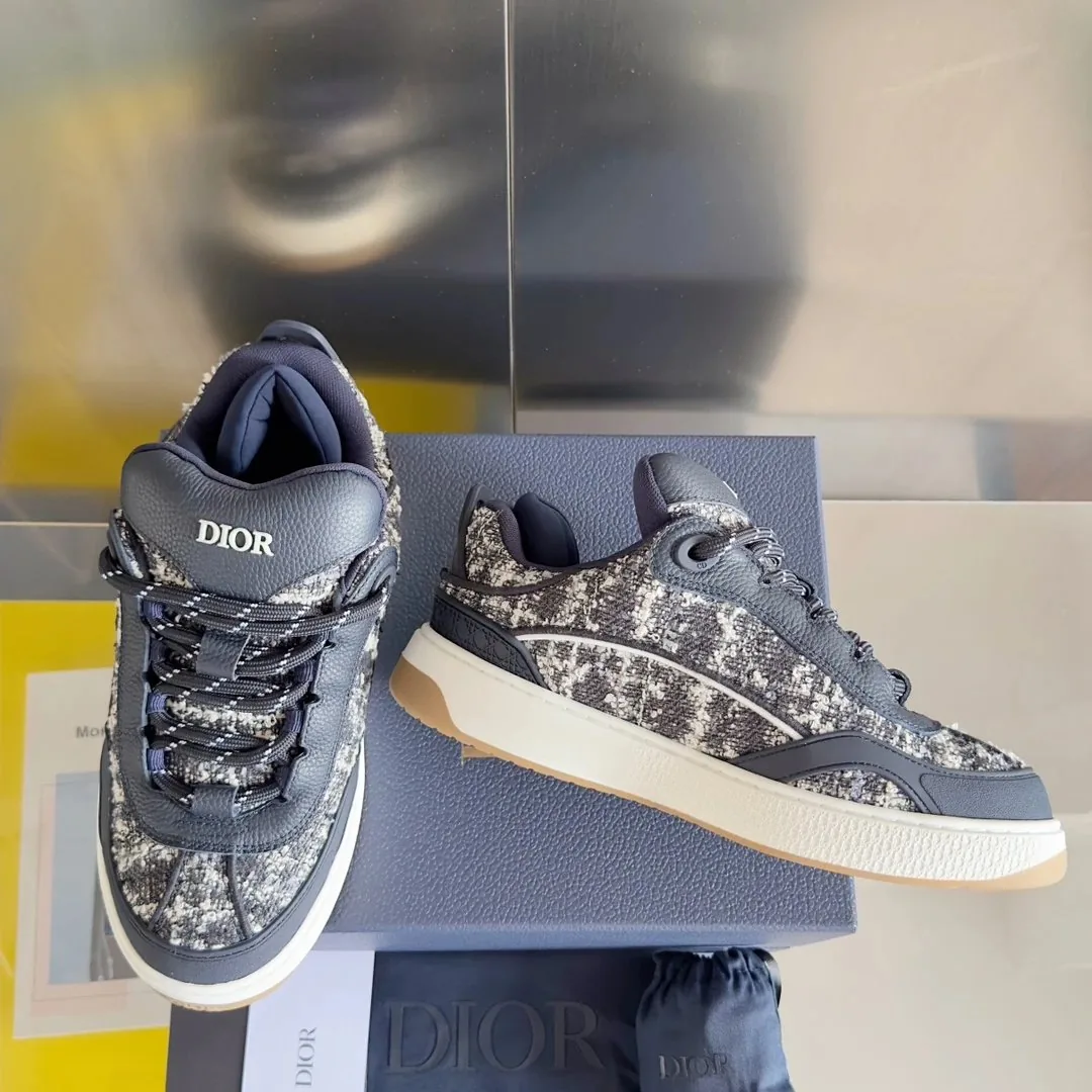 Dior Blue Puffy Chunky Sneakers — QC