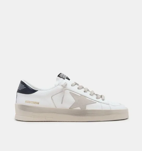 Golden Goose Stardan Black Low-Top Sneakers — QC