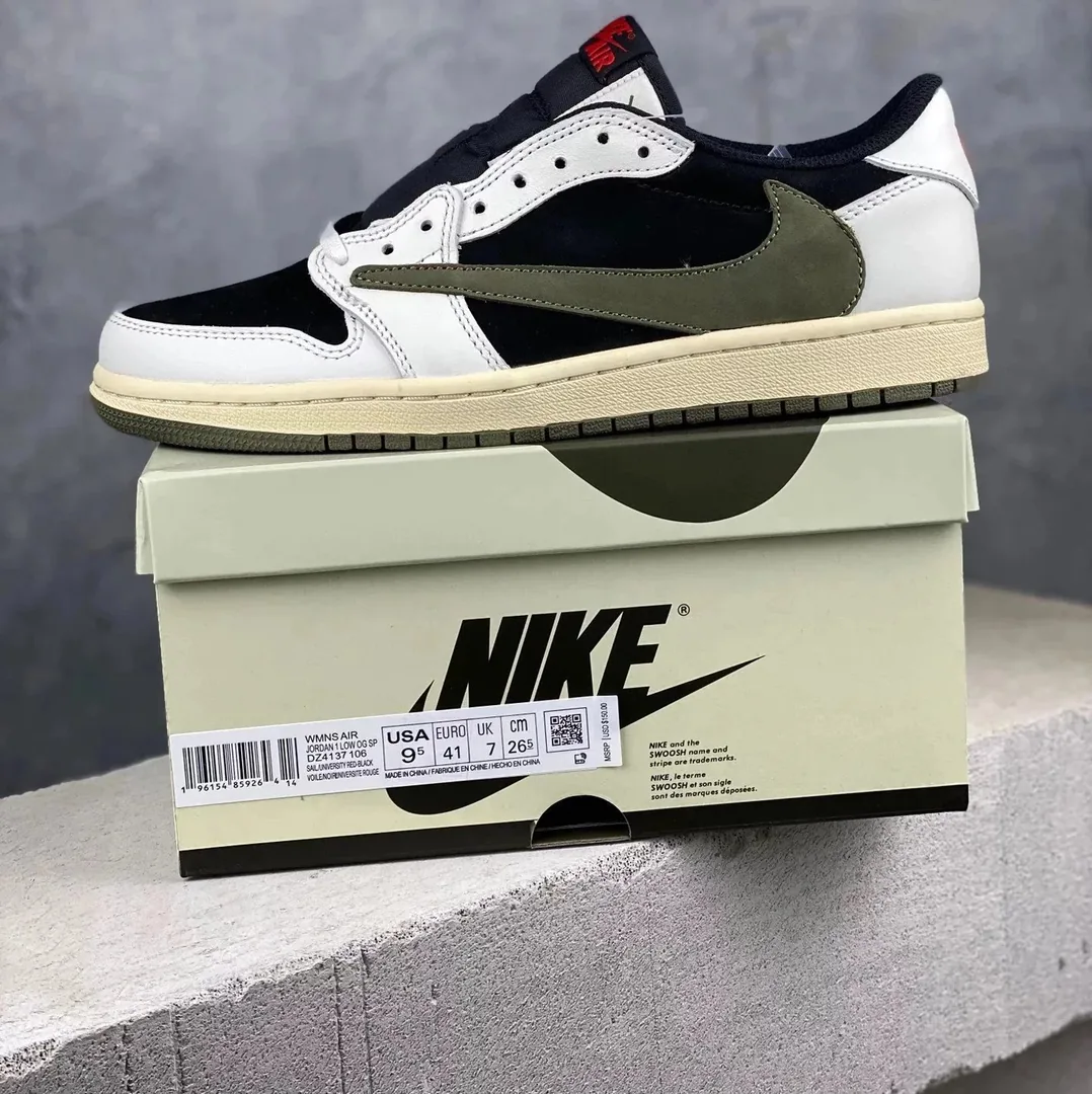 Jordan 1 Low Travis Scott Top Basketball Shoes — photo 6