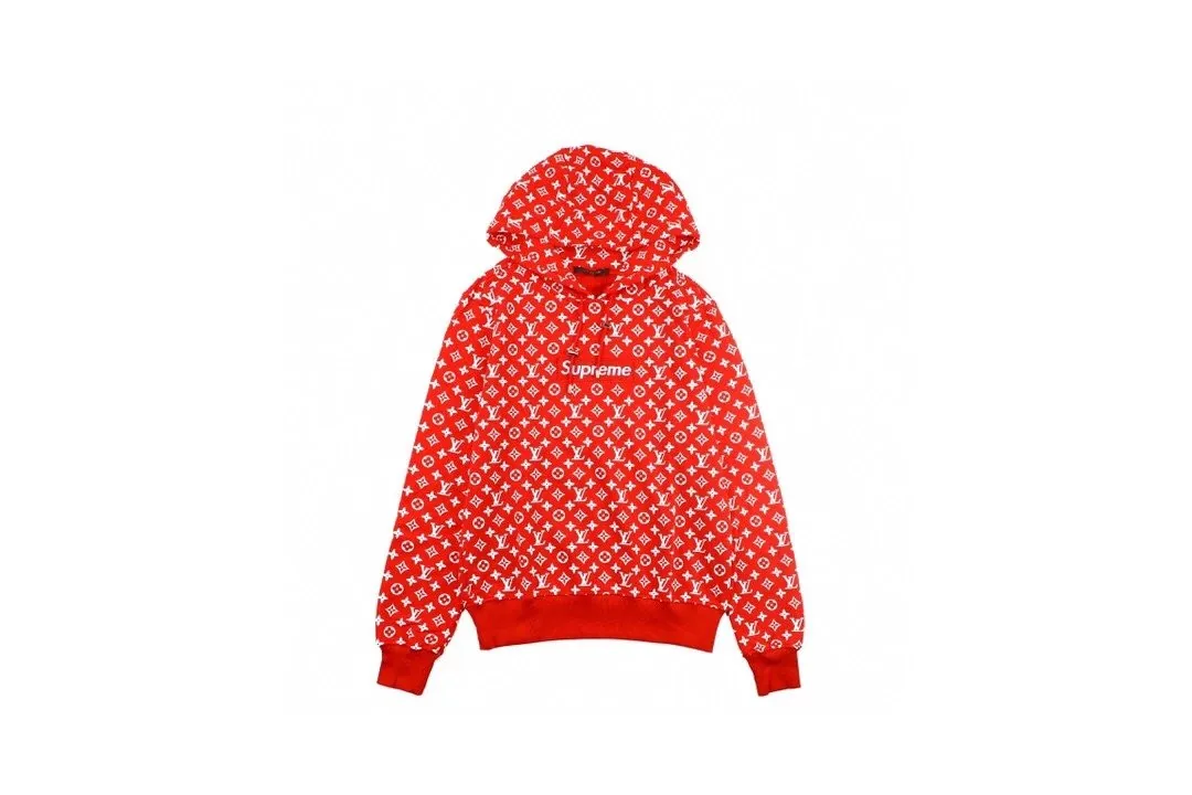 Supreme All Over Logo Hoodie