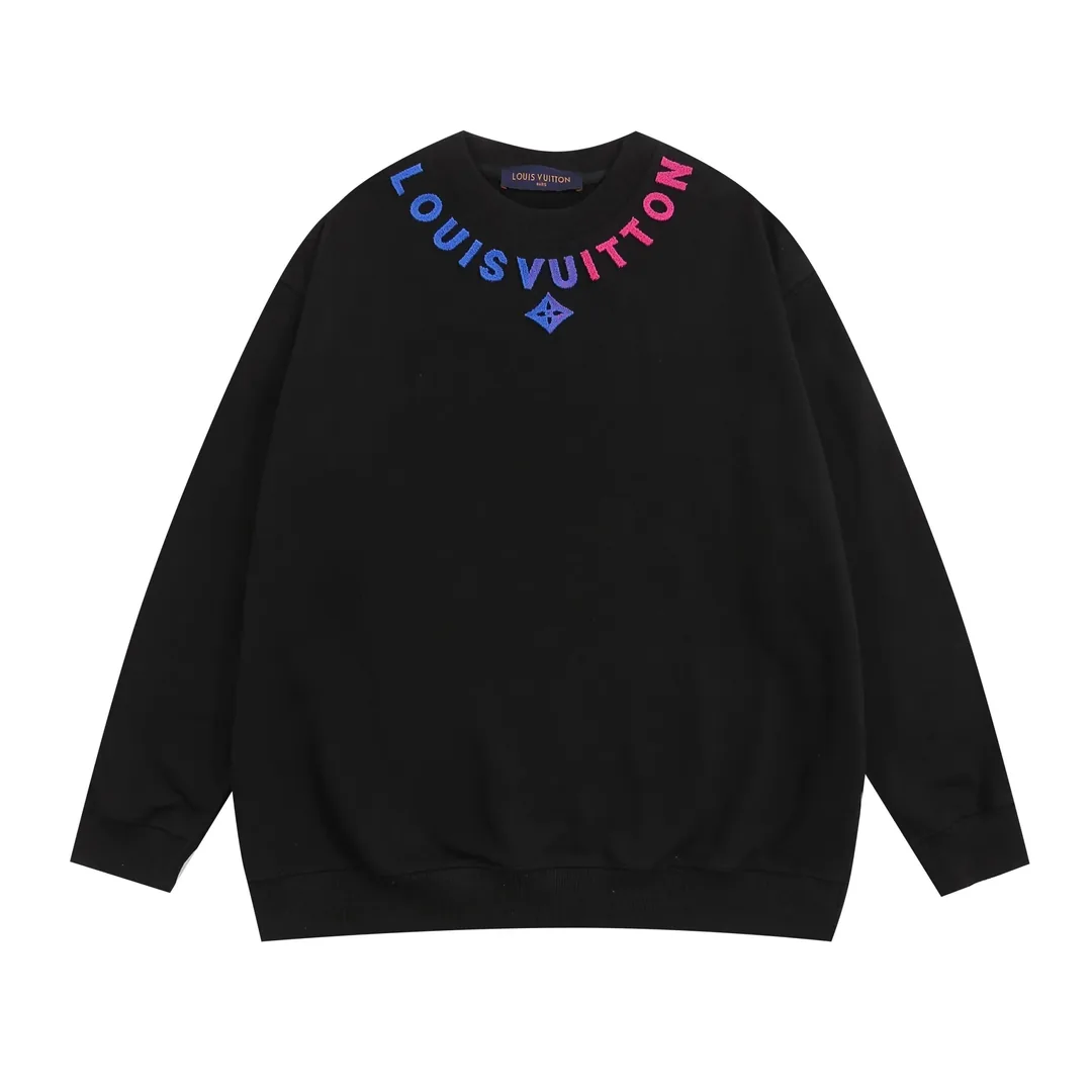 Louis Vuitton Gradient Logo Black Sweatshirt — photo 10