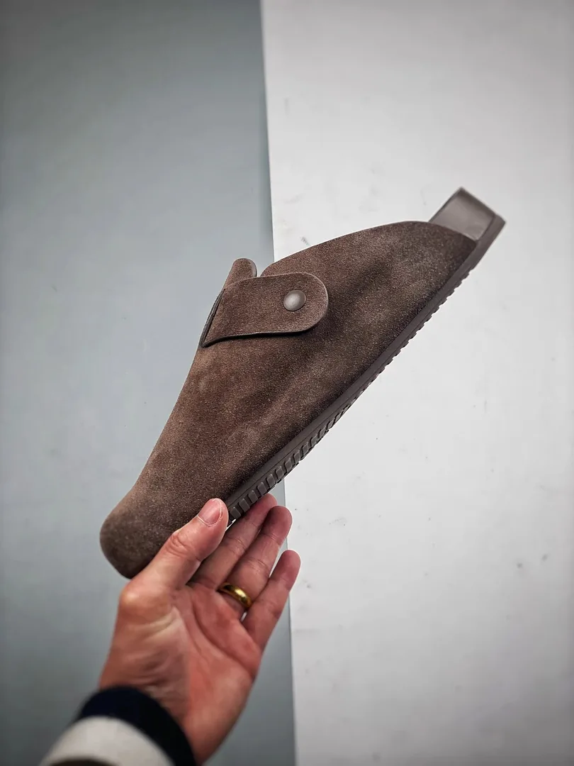 Balenciaga Brown Suede Collab Low-Tops — Photo 13