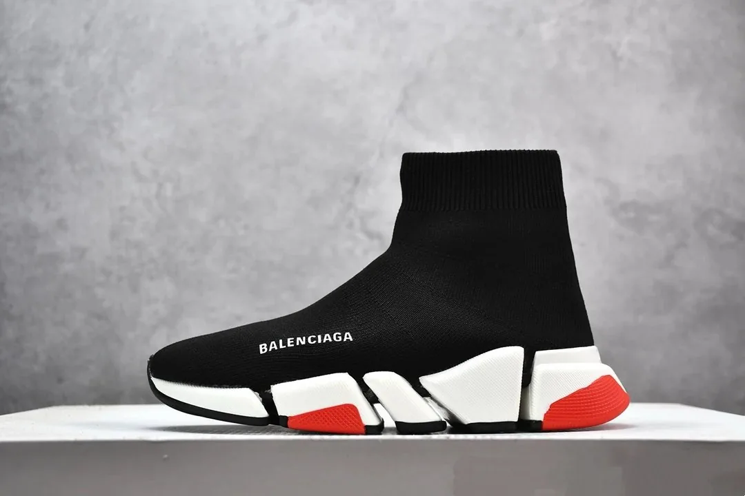 Balenciaga Speed Trainer Runner Black Sock Shoes — photo 11