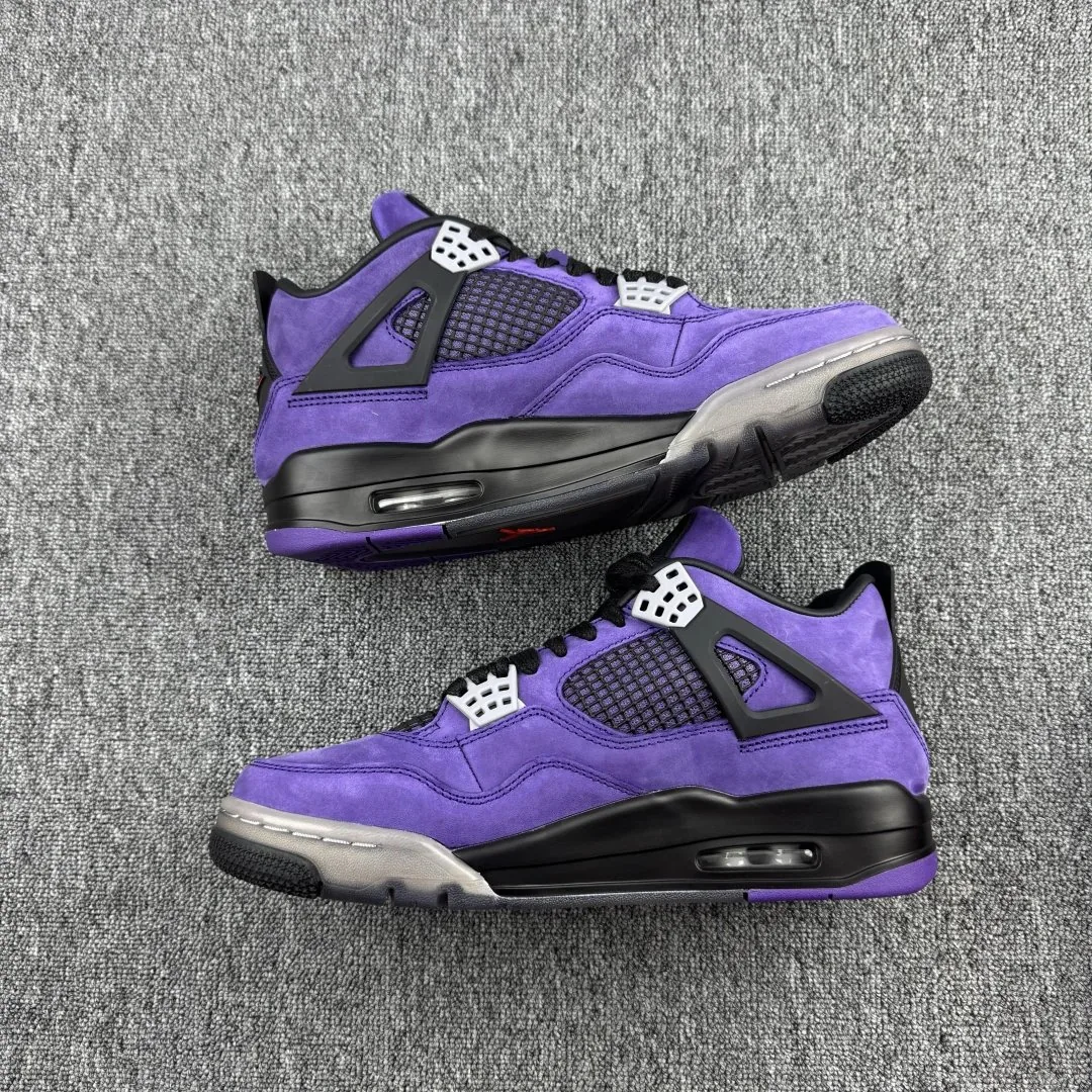 Air Jordan 4 Purple Suede — Photo 2