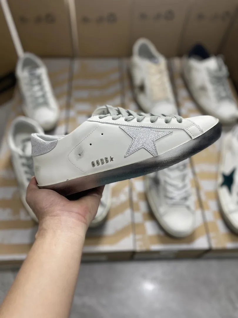 Golden Goose Super-Star Grey White Adidas Superstar — Photo 7