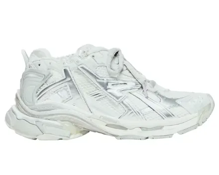 Balenciaga Runner Navy Trainers — photo 10