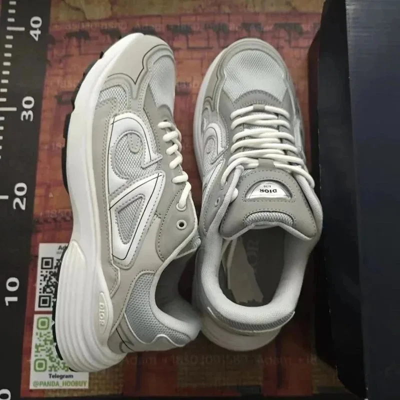 Dior B30 Grey Sneakers — Photo 15