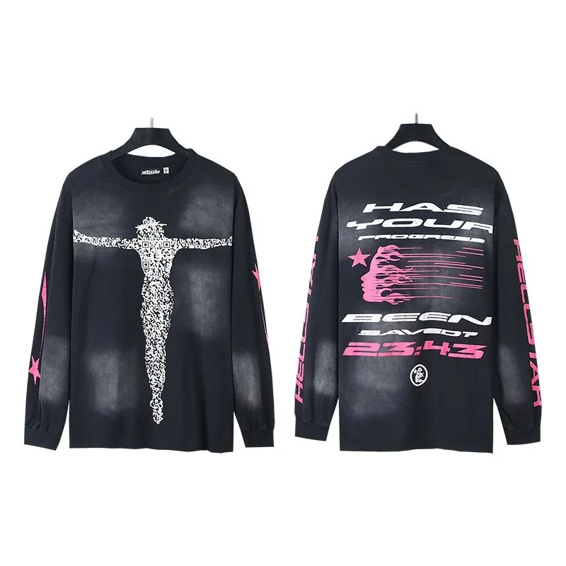 Washed Oversized Long-Sleeve Tee — Photo 10