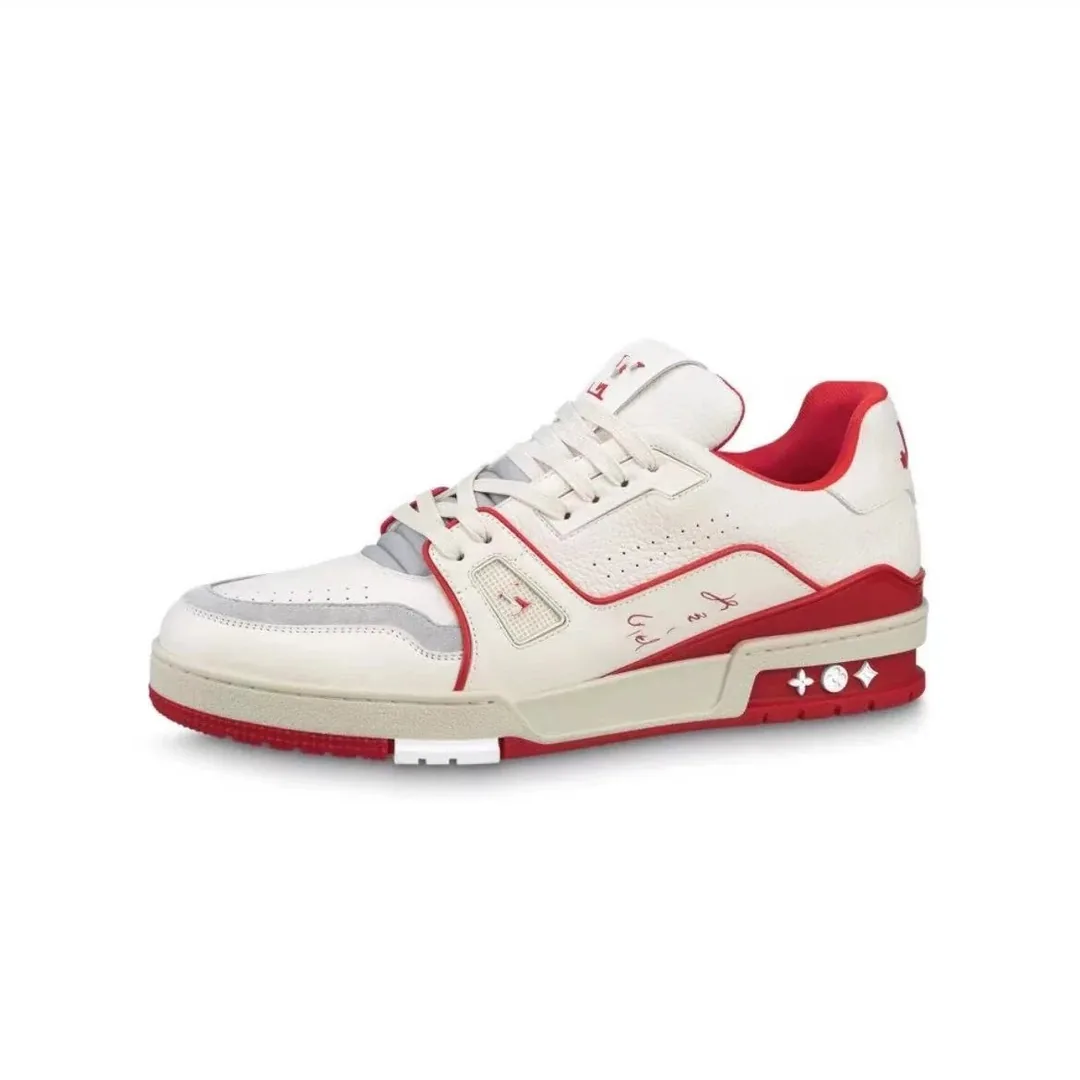 Louis Vuitton LV Trainer White Training Shoes — Photo 9