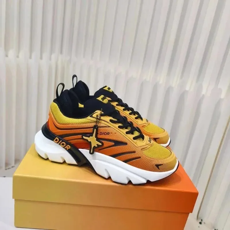 Dior Vibe Silver Running Shoes — QC