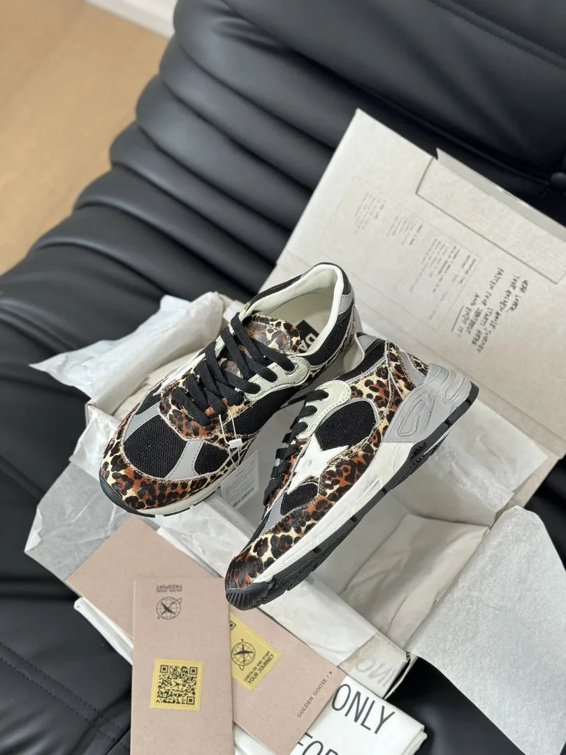 Golden Goose Dad-Star Dad Star White Trainers — QC
