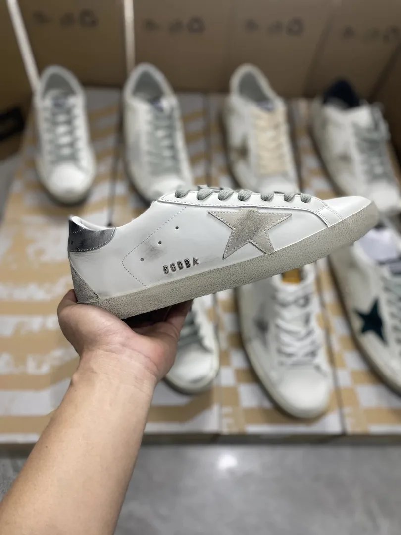 Golden Goose Super-Star Grey White Adidas Superstar — Photo 2